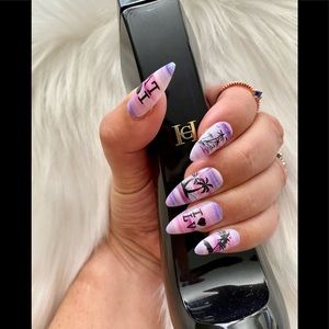 Feral Edge “I Love Las Vegas” False Stiletto Nails